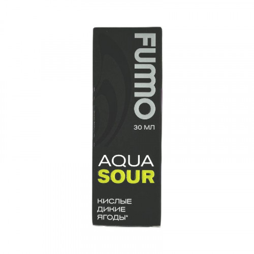 Жидкость FUMMO AQUA SOUR Кислые Дикие Ягоды 20mg 30ml